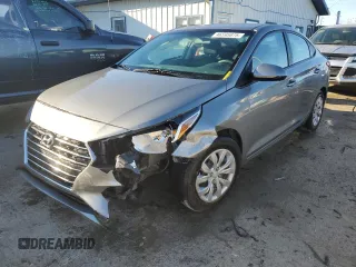 2021 Hyundai Accent SEL with VIN 3KPC24A61ME147734, listed as a Copart auction lot 46595075 with 66,553 mi miles and Salvage Title. Bid and sale history available at carsss.com. Image 1.