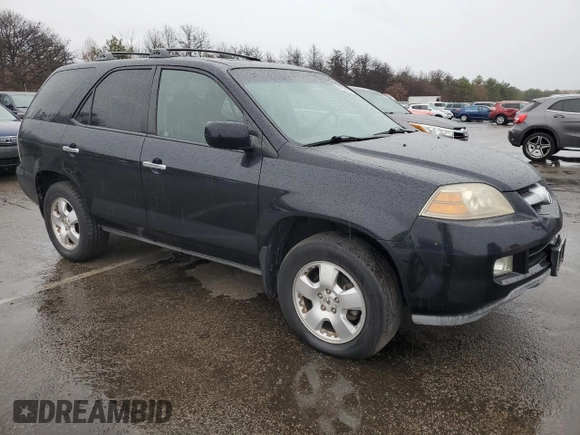2006 Acura MDX with VIN 2HNYD18226H537146, listed as a Copart auction lot 84045654 with 74,817 mi miles and Clean Title. Bid and sale history available at carsss.com. Image 4.