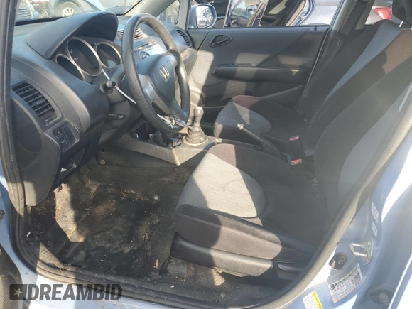 2008 Honda Fit with VIN JHMGD37428S035294, listed as a Copart auction lot 42528785 with 138,905 mi miles and Salvage Title. Bid and sale history available at carsss.com. Image 7.