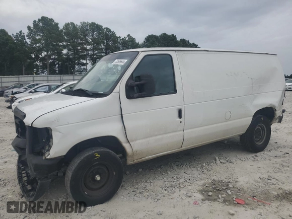2010 Ford Econoline Cargo Commercial with VIN 1FTNE2EW5ADA87906, listed as a Copart auction lot 70585604 with 302,164 mi miles and Salvage title. Bid and sale history available at DreamBid. Image 1.