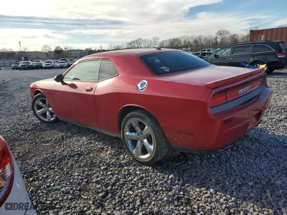 2012 Dodge Challenger SXT Plus with VIN 2C3CDYAG5CH134311, listed as a Copart auction lot 46408555 with 178,214 mi miles and Salvage Title. Bid and sale history available at carsss.com. Image 2.