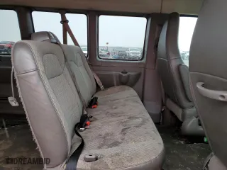 2017 Chevrolet Express Passenger LT with VIN 1GAZGPFF7H1225215, listed as a Copart auction lot 47135935 with 161,084 mi miles and Salvage Title. Bid and sale history available at carsss.com. Image 11.