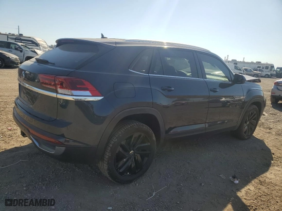 2023 Volkswagen Atlas Cross Sport 3.6L V6 SE w/Technology with VIN 1V2WE2CAXPC206364, listed as a Copart auction lot 74216144 with 14,977 mi miles and Salvage Title. Bid and sale history available at carsss.com. Image 3.