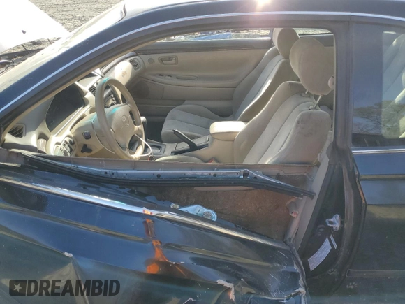 1999 Toyota Solara SE with VIN 2T1CG22P1XC195671, listed as a Copart auction lot 80575724 with 185,634 mi miles and Salvage Title. Bid and sale history available at DreamBid. Image 7.