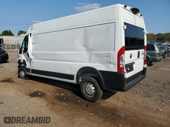 2023 Ram ProMaster Cargo with VIN 3C6LRVDG8PE565077, listed as a Copart auction lot 71310694 with Not Provided miles and Salvage Title. Bid and sale history available at carsss.com. Image 2.