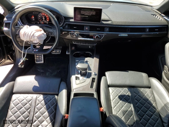 2018 Audi S4 Premium Plus with VIN WAUB4AF43JA074678, listed as a Copart auction lot 45165793 with 29,151 mi miles. Bid and sale history available at carsss.com. Image 8.