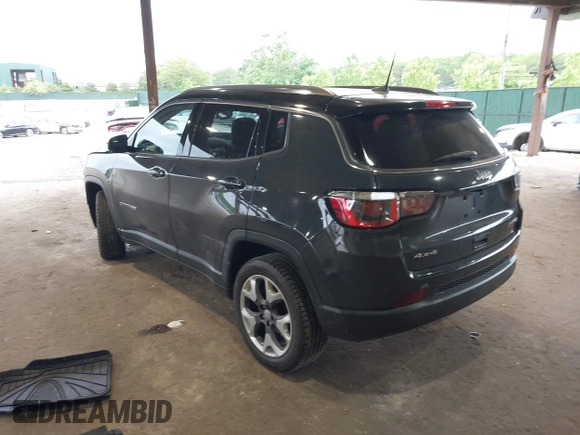 2018 Jeep Compass Limited с VIN 3C4NJDCB2JT190265, выставлен на аукционе IAAI как лот 42307336 с пробегом 72 358 миль миль и . История ставок и продаж доступна на DreamBid. Изображение 3.