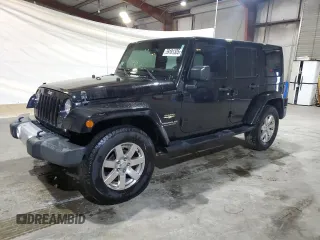 2015 Jeep Wrangler Unlimited Sahara with VIN 1C4BJWEG9FL700993, listed as a Copart auction lot 59181335 with 107,796 mi miles and Clean title. Bid and sale history available at DreamBid. Image 1.