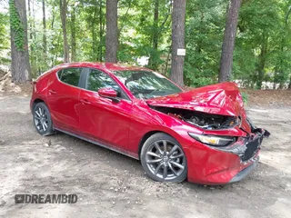 2019 Mazda 3 with VIN JM1BPBJM6K1146174, listed as a IAAI auction lot 42518442 with 45,925 mi miles and . Bid and sale history available at DreamBid. Image 1.