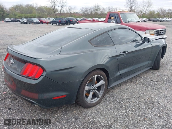 2015 Ford Mustang V6 with VIN 1FA6P8AM0F5336013, listed as a IAAI auction lot 42048451 with 132,905 mi miles and . Bid and sale history available at DreamBid. Image 4.