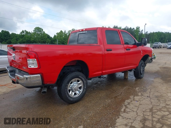 2024 Ram 2500 Tradesman with VIN 3C6UR5CL2RG235185, listed as a IAAI auction lot 42241146 with 11,312 mi miles and . Bid and sale history available at DreamBid. Image 4.