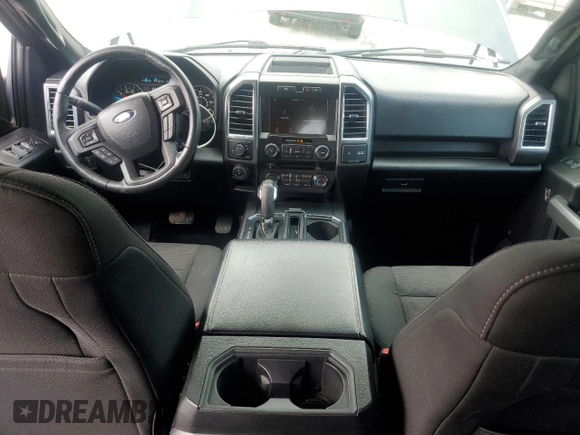2016 Ford F-150 XL with VIN 1FTEW1CP3GKD20186, listed as a Copart auction lot 59256505 with 112,551 mi miles and Salvage title. Bid and sale history available at DreamBid. Image 8.