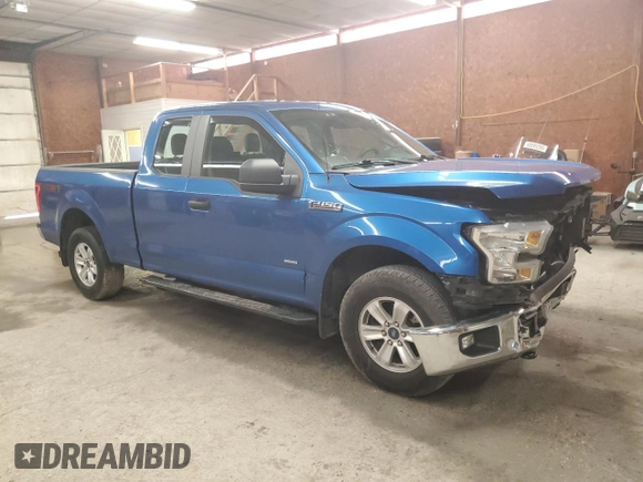 2015 Ford F-150 XLT with VIN 1FTEX1EP6FFC20794, listed as a Copart auction lot 60550415 with 101,324 mi miles and Salvage title. Bid and sale history available at DreamBid. Image 4.