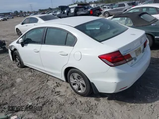 2014 Honda Civic LX with VIN 2HGFB2F50EH508704, listed as a IAAI auction lot 41704312 with 206,084 mi miles. Bid and sale history available at carsss.com. Image 3.