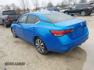 2020 Nissan Sentra SV with VIN 3N1AB8CV1LY233015, listed as a IAAI auction lot 41935081 with 95,842 mi miles and . Bid and sale history available at DreamBid. Image 3.