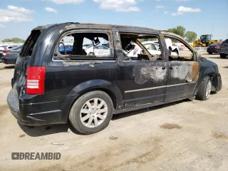 2010 Chrysler Town & Country Touring Plus with VIN 2A4RR8DX8AR361044, listed as a Copart auction lot 48940705 with Not Provided miles and Salvage Title. Bid and sale history available at DreamBid. Image 3.