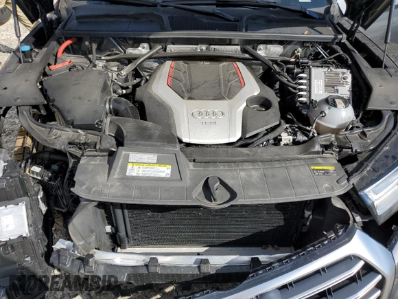 2018 Audi SQ5 Premium Plus with VIN WA1A4AFY2J2217531, listed as a Copart auction lot 50592824 with 44,219 mi miles and Salvage Title. Bid and sale history available at DreamBid. Image 11.