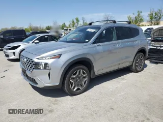 2022 Hyundai Santa Fe Limited z VIN 5NMS4DAL8NH460771, wystawiony jako Copart lot #52980025 z przebiegiem 62 516 mil mil oraz Szkoda całkowita • Salvage title. Historia ofert i sprzedaży dostępna na DreamBid. Obrazek 1.
