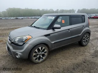 2012 Kia Soul + with VIN KNDJT2A64C7375055, listed as a Copart auction lot 50710765 with 150,850 mi miles and Clean Title. Bid and sale history available at carsss.com. Image 1.