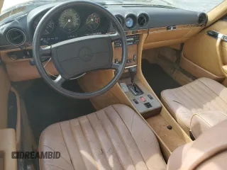 1987 Mercedes-Benz 560 Series 560SL with VIN WDBBA48D9HA067298, listed as a Copart auction lot 50447515 with 113,191 mi miles and Clean Title. Bid and sale history available at carsss.com. Image 8.