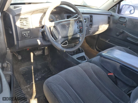 2001 Dodge Dakota with VIN 1B7GL22X71S342417, listed as a Copart auction lot 47163065 with 289,225 mi miles and Salvage Title. Bid and sale history available at carsss.com. Image 8.