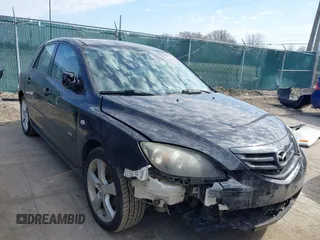 2006 Mazda 3 S Grand Touring with VIN JM1BK344061487799, listed as a IAAI auction lot 41758105 with 98,698 mi miles and . Bid and sale history available at DreamBid. Image 1.