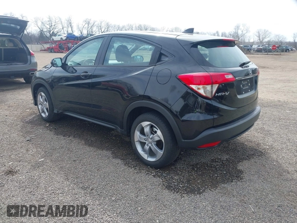 2022 Honda HR-V LX with VIN 3CZRU6H31NM708527, listed as a IAAI auction lot 41823235 with 35,666 mi miles. Bid and sale history available at carsss.com. Image 3.