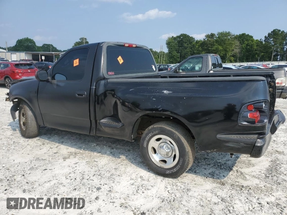 2002 Ford F-150 XL z VIN 1FTRF17252NB52123, wystawiony jako Copart lot #58778435 z przebiegiem Nie podano mil oraz Szkoda całkowita • Salvage title. Historia ofert i sprzedaży dostępna na DreamBid. Obrazek 2.