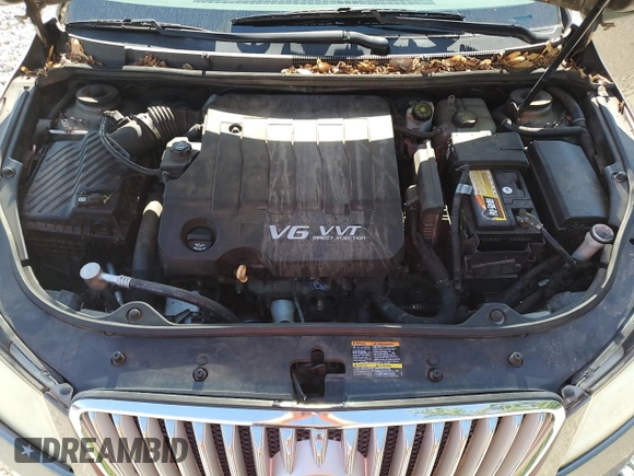 2010 Buick LaCrosse CXL with VIN 1G4GC5EG2AF322934, listed as a Copart auction lot 60813545 with 167,017 mi miles and Salvage title. Bid and sale history available at DreamBid. Image 11.