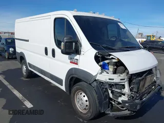 2016 Ram ProMaster Cargo with VIN 3C6TRVAG3GE134585, listed as a IAAI auction lot 40907381 with 113,396 mi miles. Bid and sale history available at carsss.com. Image 1.