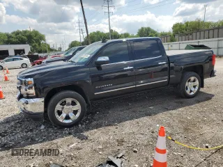 2016 Chevrolet Silverado 1500 LTZ with VIN 3GCUKSEJ7GG382123, listed as a Copart auction lot 63068184 with 158,096 mi miles and Salvage Title. Bid and sale history available at DreamBid. Image 1.