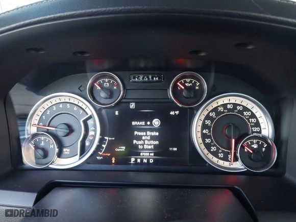 2016 Ram 1500 R/T with VIN 3C6JR6CT7GG130521, listed as a IAAI auction lot 41815646 with 57,035 mi miles. Bid and sale history available at carsss.com. Image 7.