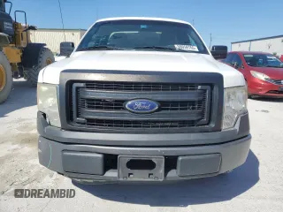 2014 Ford F-150 XL with VIN 1FTMF1CM4EKD33317, listed as a Copart auction lot 50059765 with 188,709 mi miles and Salvage title. Bid and sale history available at DreamBid. Image 5.
