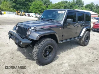 2016 Jeep Wrangler Unlimited Rubicon Hard Rock с VIN 1C4BJWFG2GL273950, выставлен на аукционе Copart как лот 60774565 с пробегом 100 941 миль миль и Списание • Salvage title. История ставок и продаж доступна на DreamBid. Изображение 1.