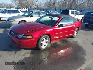 2003 Ford Mustang Deluxe with VIN 1FAFP44403F383522, listed as a IAAI auction lot 41955227 with 166,713 mi miles and . Bid and sale history available at DreamBid. Image 2.