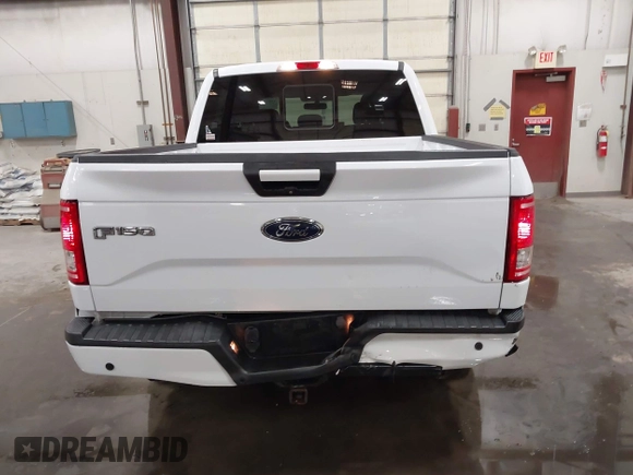 2017 Ford F-150 XL with VIN 1FTEW1CP8HKC06962, listed as a IAAI auction lot 42033408 with 43,797 mi miles. Bid and sale history available at carsss.com. Image 16.