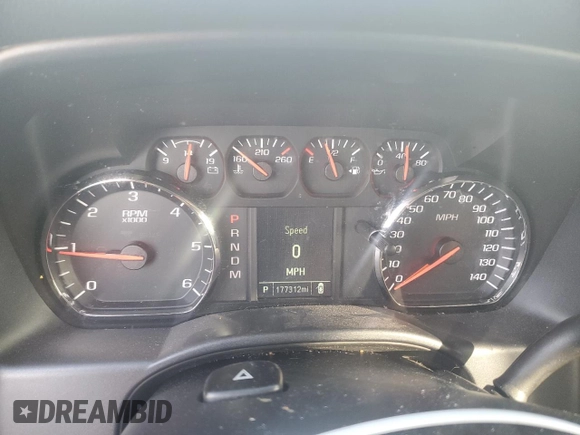 2016 Chevrolet Silverado 1500 Work Truck with VIN 1GCVKNEC0GZ339749, listed as a Copart auction lot 44775815 with 177,312 mi miles and Salvage Title. Bid and sale history available at carsss.com. Image 9.