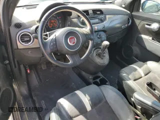 2014 FIAT 500 Abarth with VIN 3C3CFFJH3ET243822, listed as a Copart auction lot 48414065 with 49,652 mi miles and Clean Title. Bid and sale history available at carsss.com. Image 8.