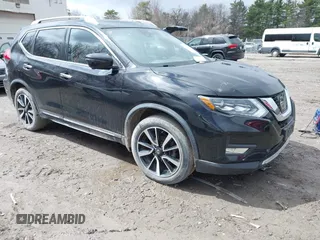 2017 Nissan Rogue S with VIN JN8AT2MV6HW255018, listed as a IAAI auction lot 41982834 with 93,599 mi miles. Bid and sale history available at carsss.com. Image 1.