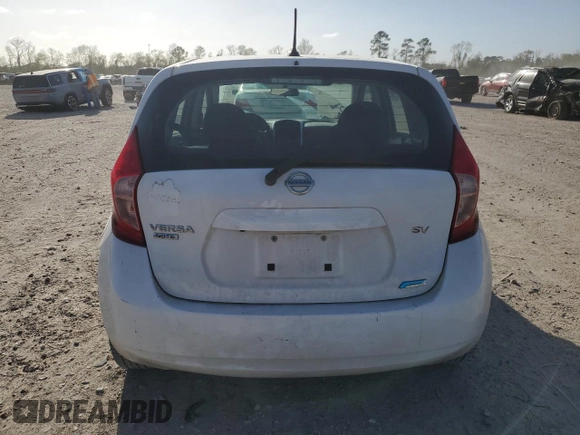 2016 Nissan Note S Plus with VIN 3N1CE2CP0GL356709, listed as a Copart auction lot 49576985 with 155,516 mi miles and Clean Title. Bid and sale history available at DreamBid. Image 6.