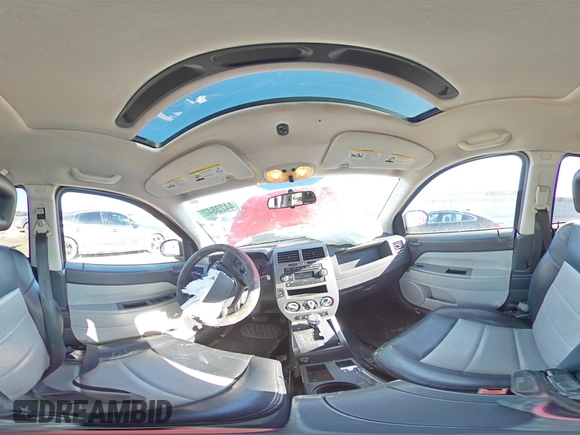 2007 Jeep Compass Limited with VIN 1J8FF57W17D169570, listed as a Copart auction lot 44238425 with 106,033 mi miles and Salvage Title. Bid and sale history available at carsss.com. Image 14.