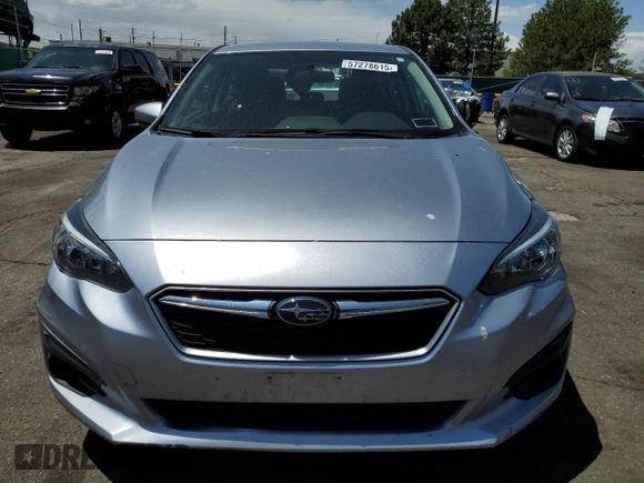 2017 Subaru Impreza Premium z VIN 4S3GKAB60H3613777, wystawiony jako Copart lot #57278615 z przebiegiem 51 747 mil mil oraz Szkoda całkowita • Salvage title. Historia ofert i sprzedaży dostępna na DreamBid. Obrazek 5.