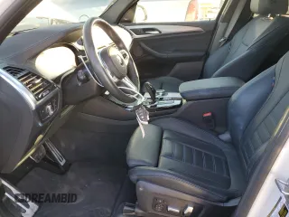 2020 BMW X3 M40i with VIN 5UXTY9C04LLE60336, listed as a Copart auction lot 84766364 with 17,412 mi miles and Salvage Title. Bid and sale history available at DreamBid. Image 7.