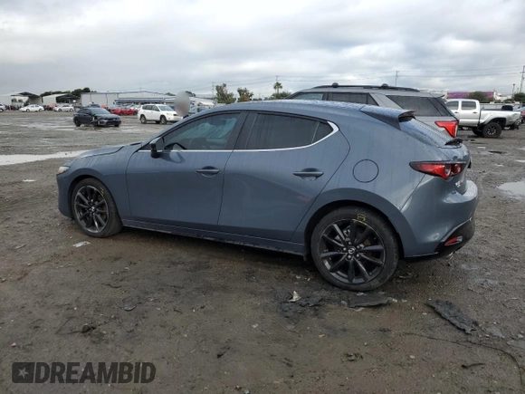 2024 Mazda 3 S Carbon Edition with VIN JM1BPBLM5R1655857, listed as a Copart auction lot 48518815 with 15,549 mi miles and Salvage Title. Bid and sale history available at DreamBid. Image 2.