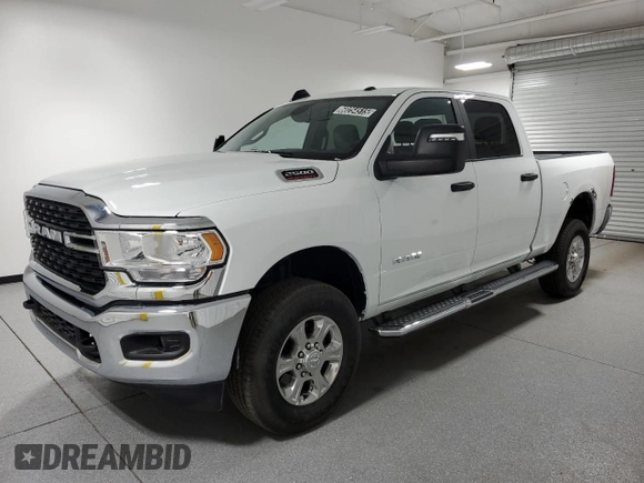 2024 Ram 2500 Big Horn with VIN 3C6UR5DJ5RG397602, listed as a Copart auction lot 60254515 with 1,933 mi miles and Clean title. Bid and sale history available at DreamBid. Image 1.