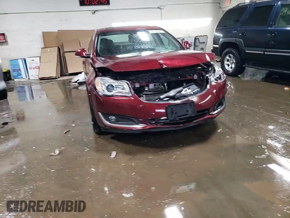 2016 Buick Regal Premium II with VIN 2G4GS5GX4G9156997, listed as a Copart auction lot 50136825 with 54,115 mi miles and Salvage Title. Bid and sale history available at carsss.com. Image 13.