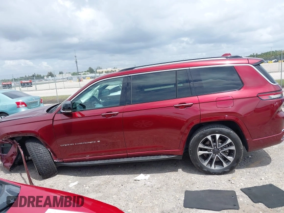 2021 Jeep Grand Cherokee Overland with VIN 1C4RJJDG7M8204108, listed as a IAAI auction lot 42005428 with 68,369 mi miles and . Bid and sale history available at DreamBid. Image 14.
