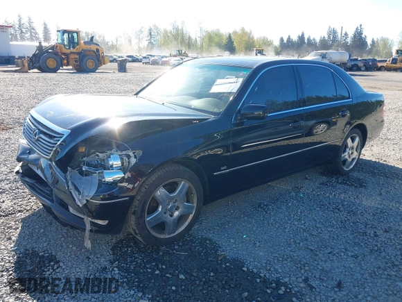 2004 Lexus LS 430 with VIN JTHBN36F140149755, listed as a IAAI auction lot 41999631 with 139,882 mi miles and . Bid and sale history available at DreamBid. Image 2.