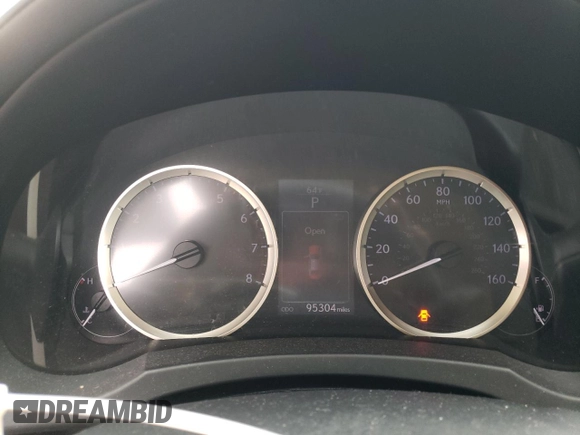 2016 Lexus IS 200t with VIN JTHBA1D26G5033815, listed as a Copart auction lot 49961555 with 95,304 mi miles and Salvage Title. Bid and sale history available at DreamBid. Image 9.