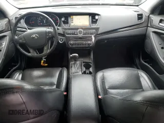 2014 Kia Cadenza Premium with VIN KNALN4D7XE5128265, listed as a Copart auction lot 65927464 with 99,127 mi miles and Salvage Title. Bid and sale history available at carsss.com. Image 8.